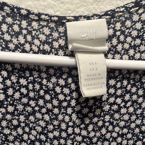 90s floral midi dress